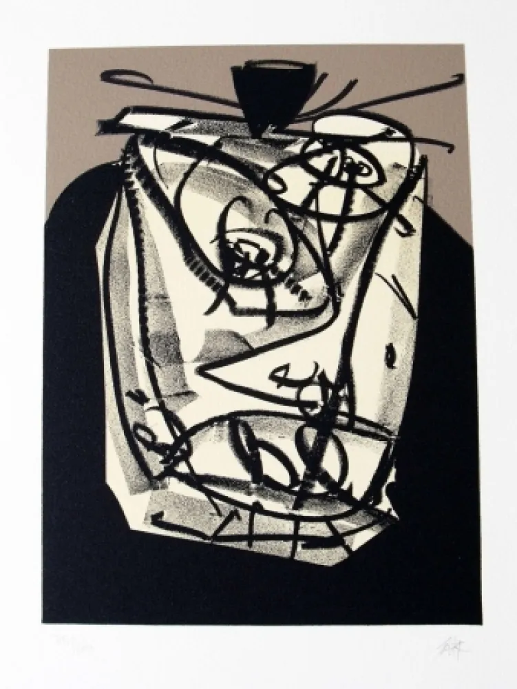 Литография Saura - Retrato