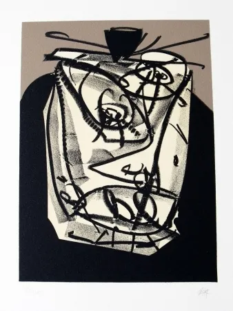 Литография Saura - Retrato