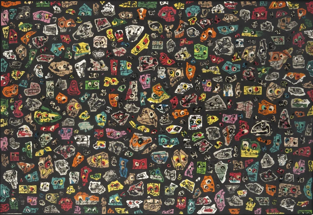 Литография Saura - Rompecabezas