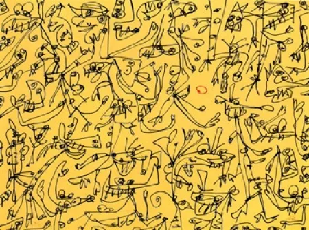 Литография Saura - Sans titre