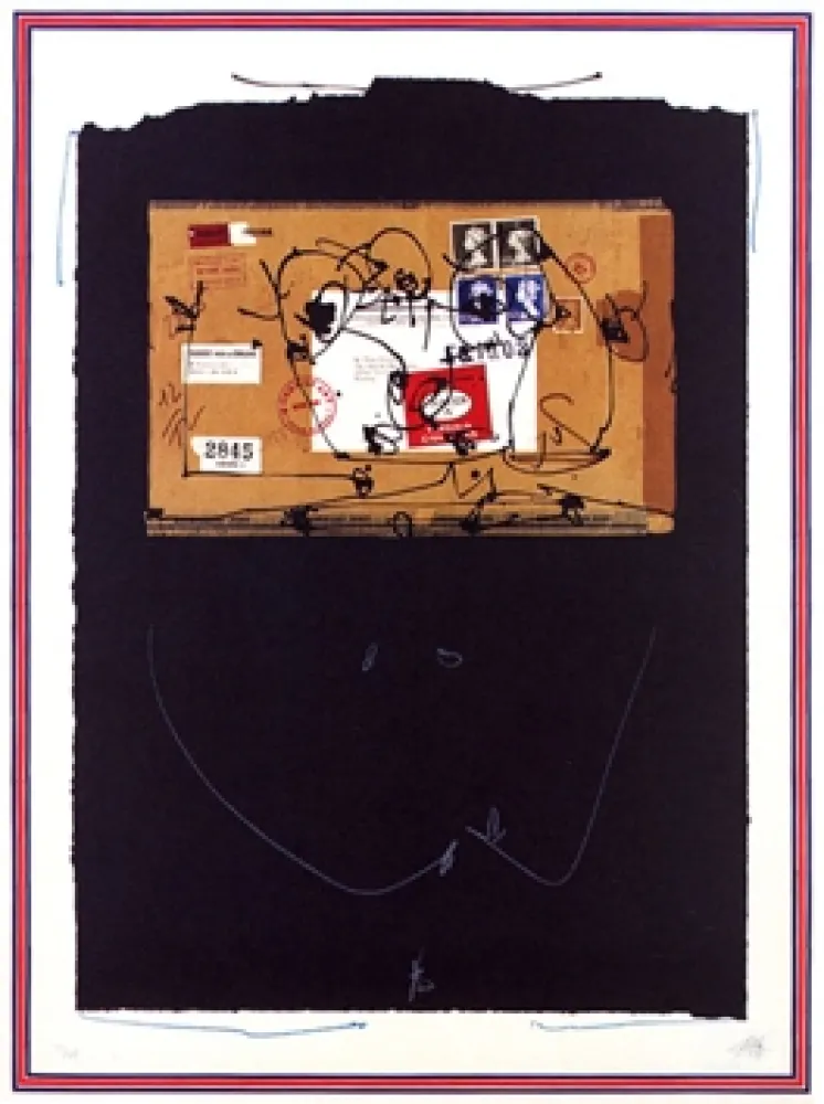 Литография Saura - Sans Titre