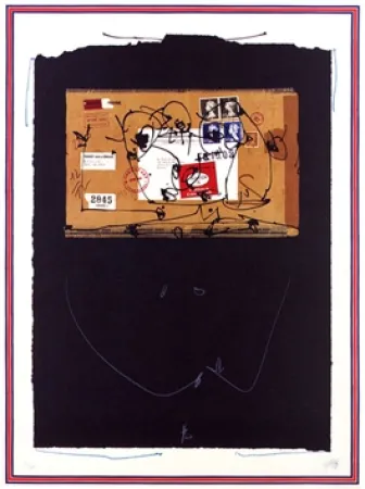 Литография Saura - Sans Titre