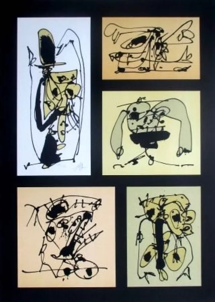 Литография Saura - Sans Titre