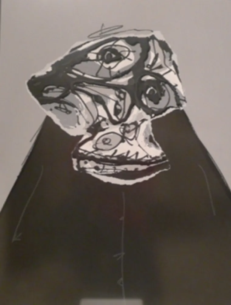 Гравюра Saura - Sin título