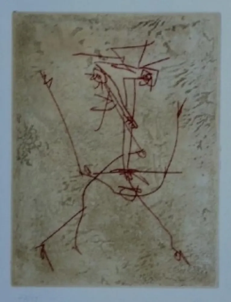 Офорт И Аквитанта Saura - Tête