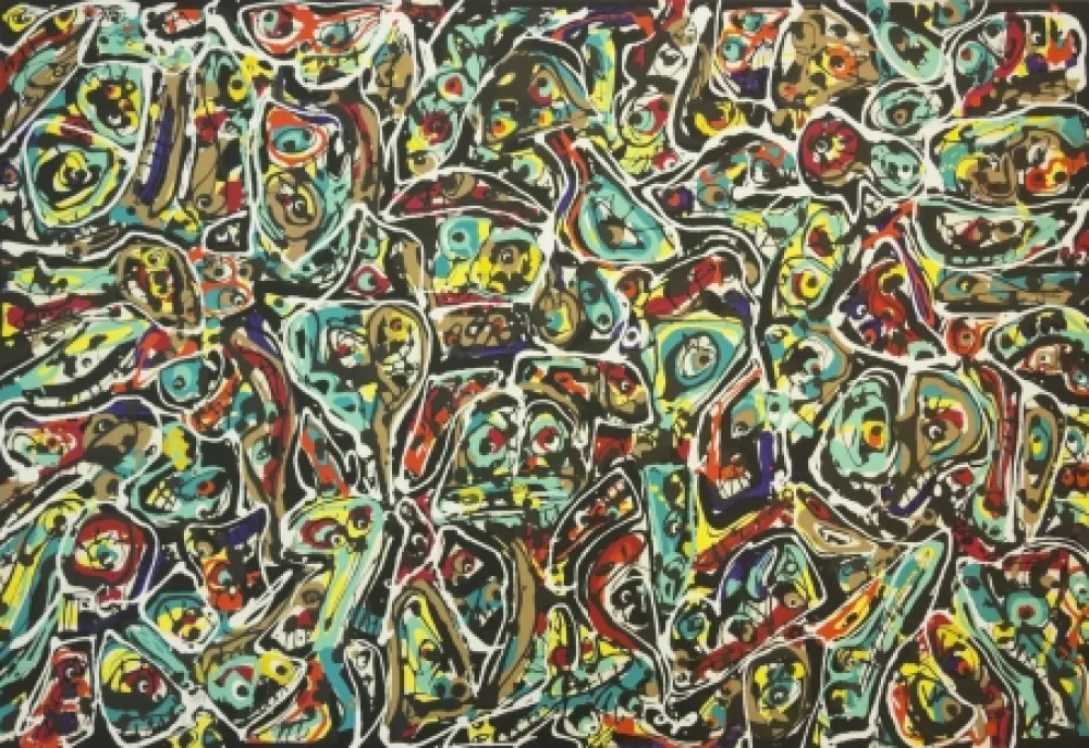 Литография Saura - The Danger of the Link 