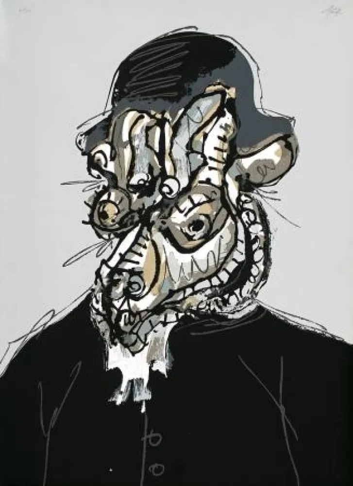 Сериграфия Saura - The King