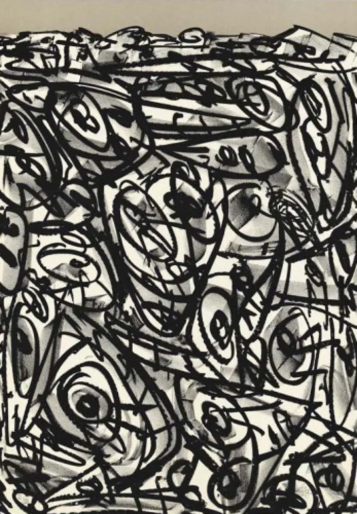 Литография Saura - Toda persona tiene derecho a la libertad de reunion y de asociacion pacificas