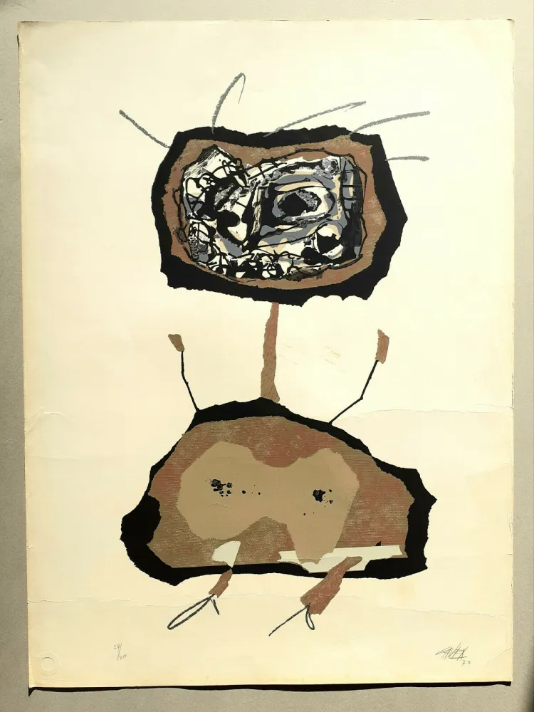 Сериграфия Saura - Untitled