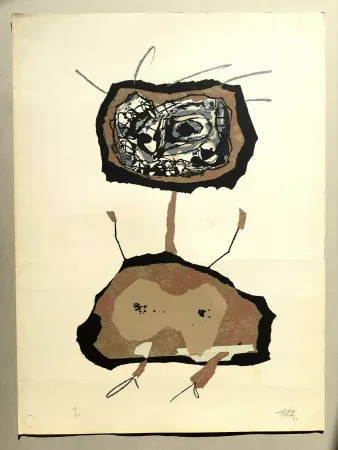 Сериграфия Saura - Untitled