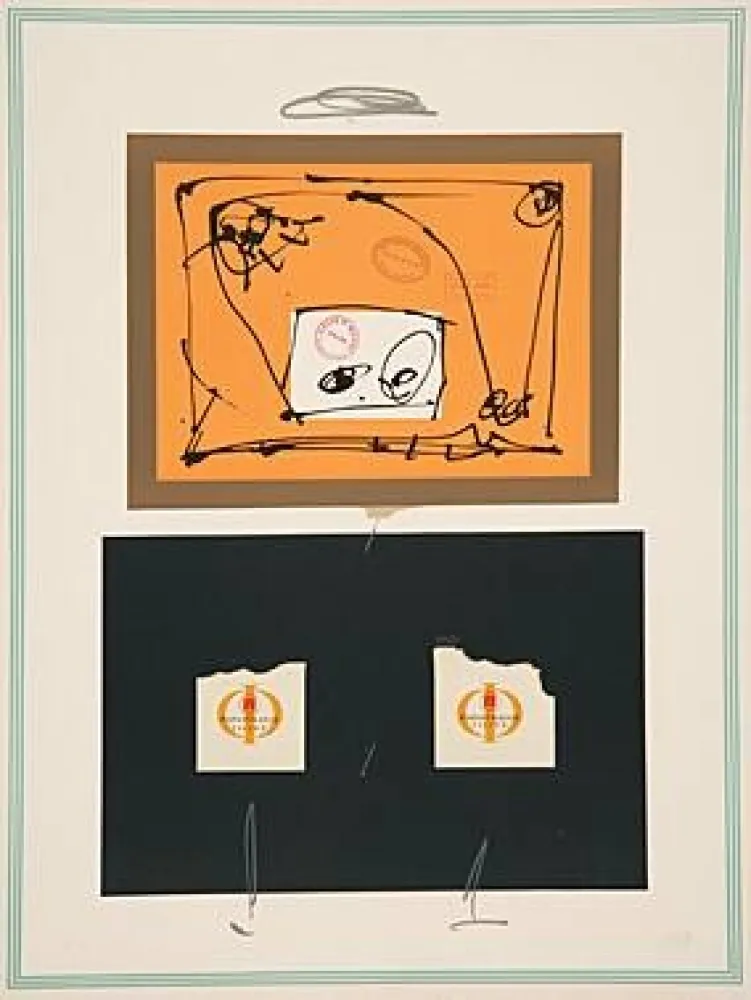 Литография Saura - Xenia