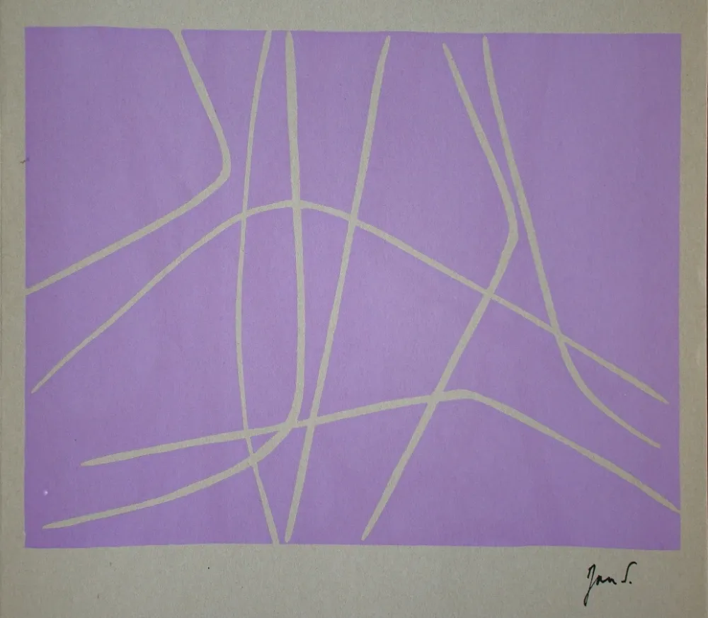 Сериграфия Saverys - Sans titre