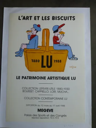 Афиша Savignac - Le patrimoine artistique LU ,l'art et les biscuits 