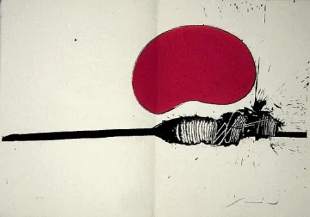 Литография Scanavino - A mezzo della notte