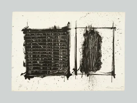 Литография Scanavino - Composizione