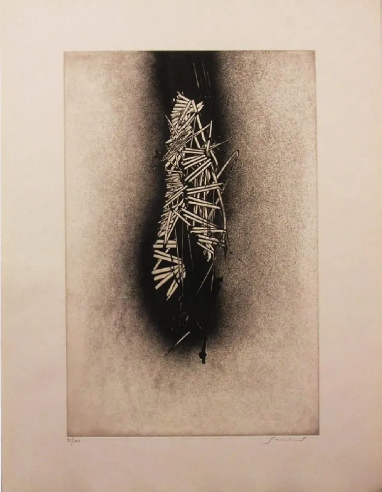 Гравюра Scanavino - SENZA TITOLO