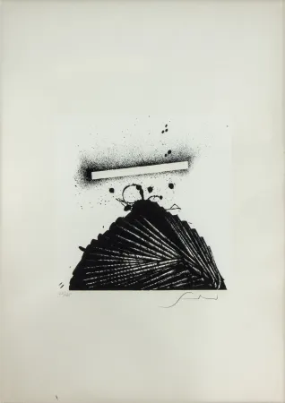 Литография Scanavino - SENZA TITOLO 