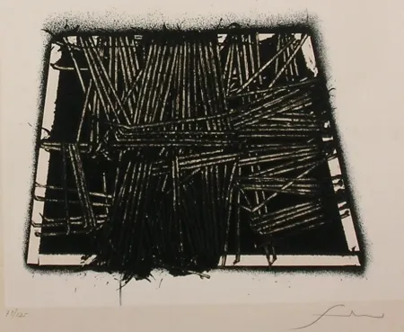 Литография Scanavino - SENZA TITOLO