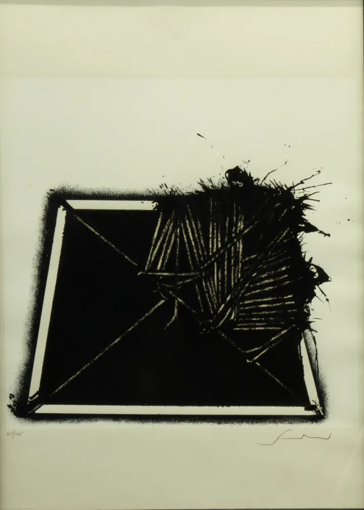 Литография Scanavino - SENZA TITOLO