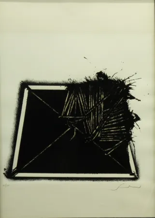 Литография Scanavino - SENZA TITOLO