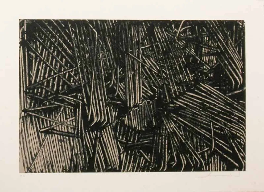 Литография Scanavino - SENZA TITOLO