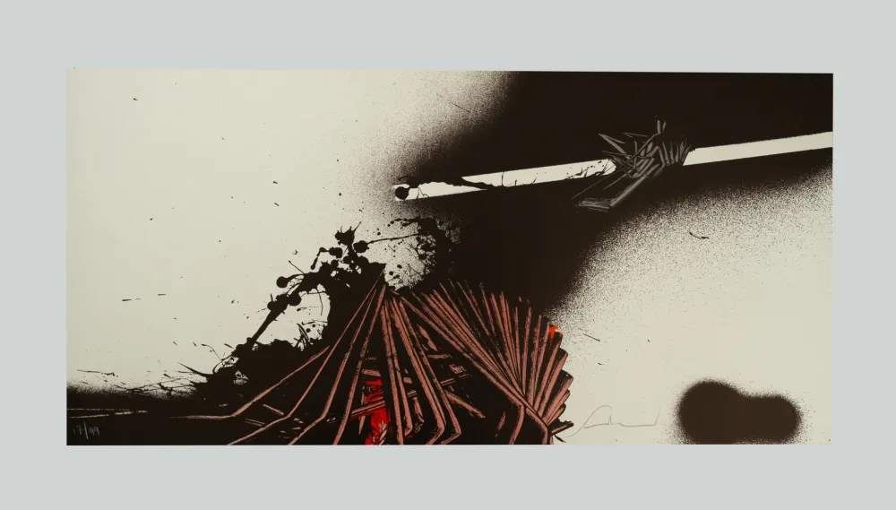 Сериграфия Scanavino - Tramature (B)