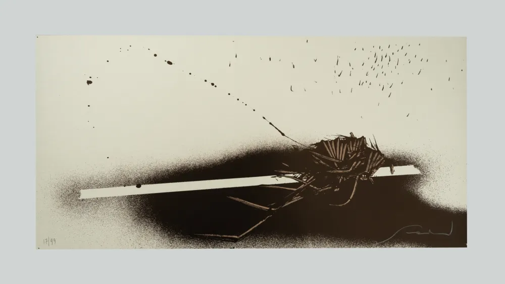 Сериграфия Scanavino - Tramature (C)