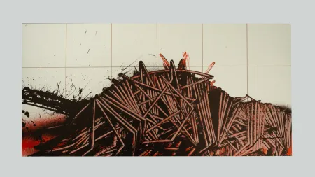 Сериграфия Scanavino - Tramature (F)