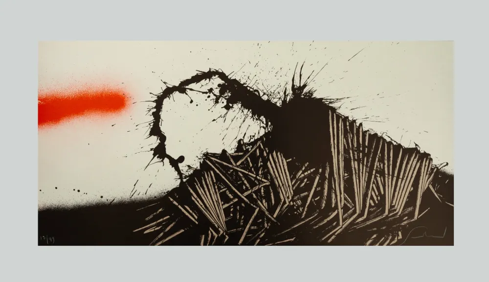 Сериграфия Scanavino - Tramature (L)