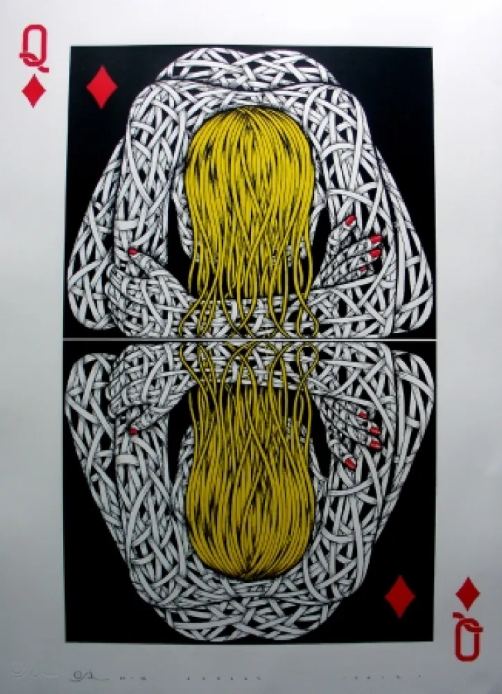 Сериграфия Schade - Narcissist Queen