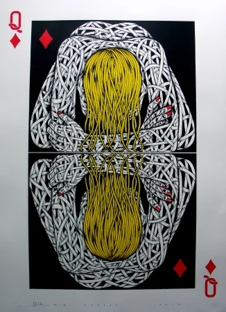 Сериграфия Schade - Narcissist Queen