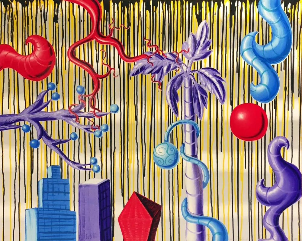 Сериграфия Scharf - Acid Rain