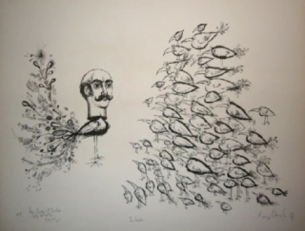 Литография Scharf - The leader