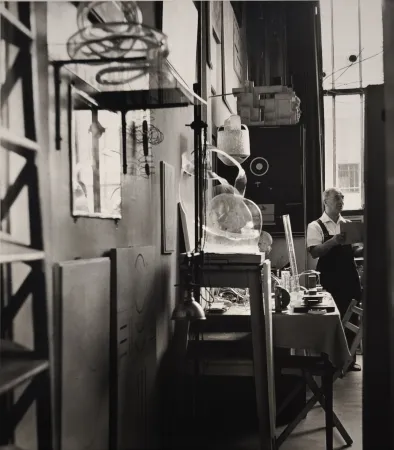 Фотографии Scheidegger - Georges Vantongerloo, 1950.