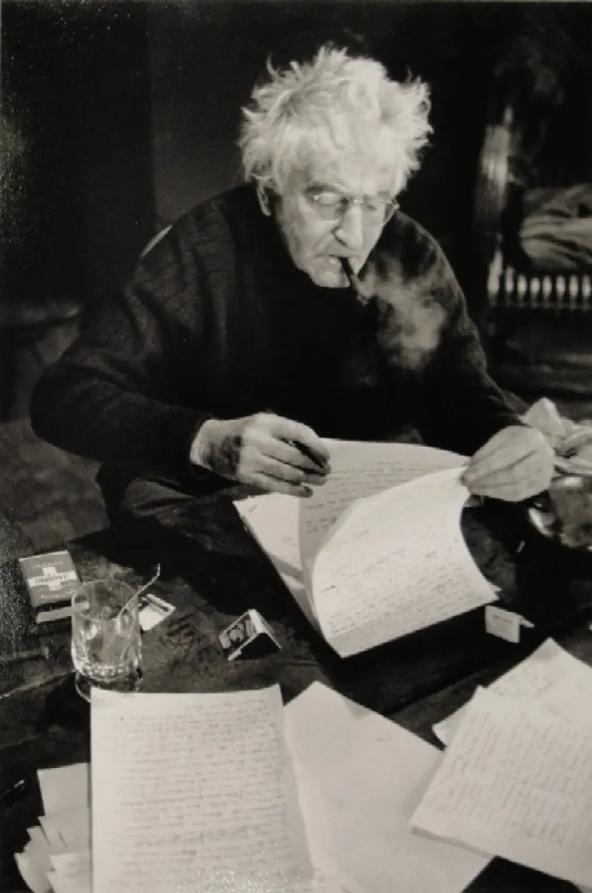 Фотографии Scheidegger - VARLIN (Willy Guggenheim) schreibt den Text über Karl Geiser