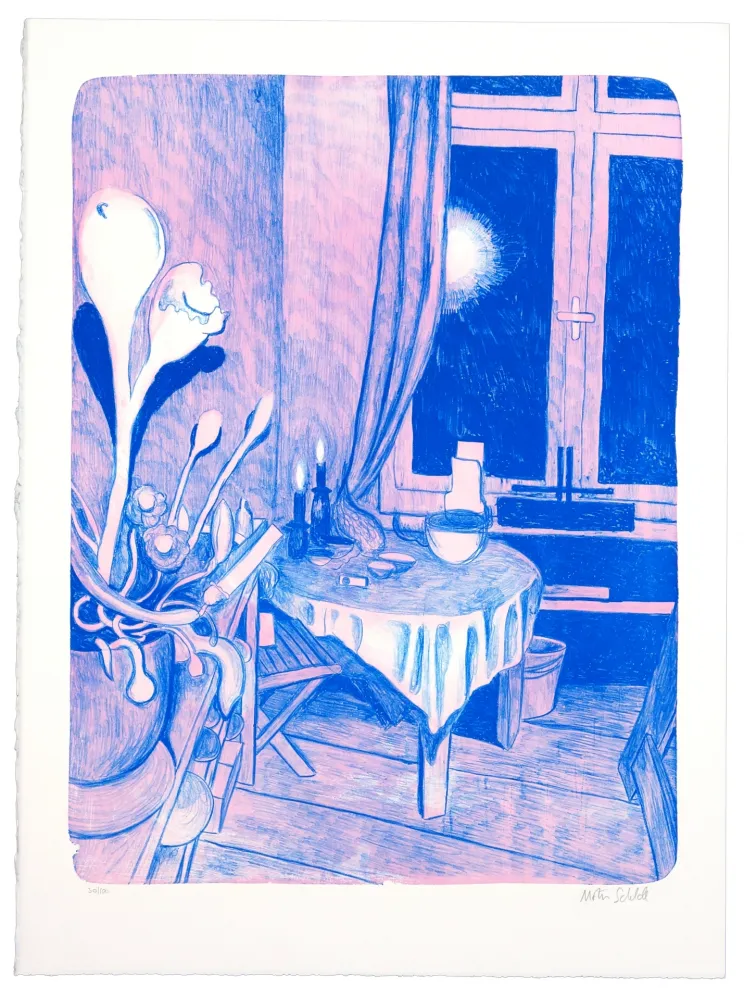 Литография Schelde - Sans titre 