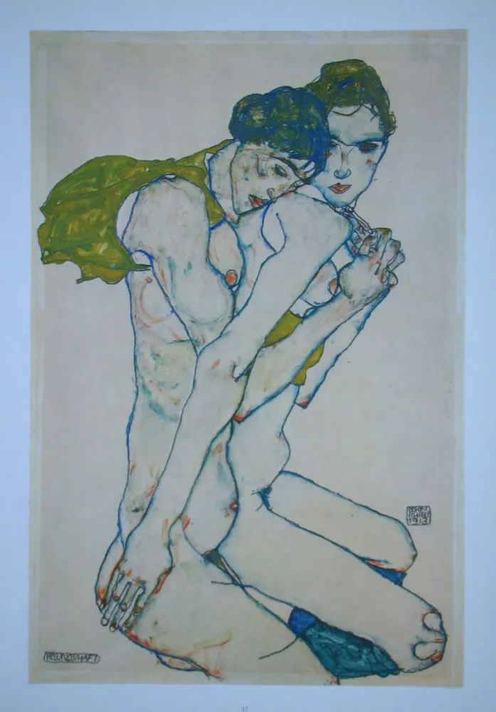 Гашение Schiele (After) - Freundschaft
