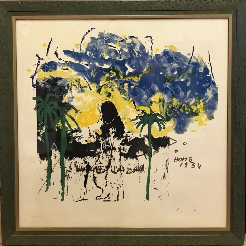 Литография Schifano - Banca Popolare