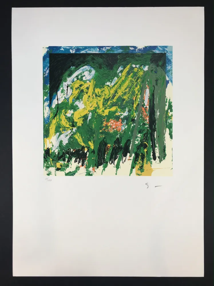 Сериграфия Schifano - Declino