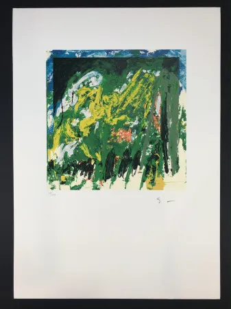 Сериграфия Schifano - Declino