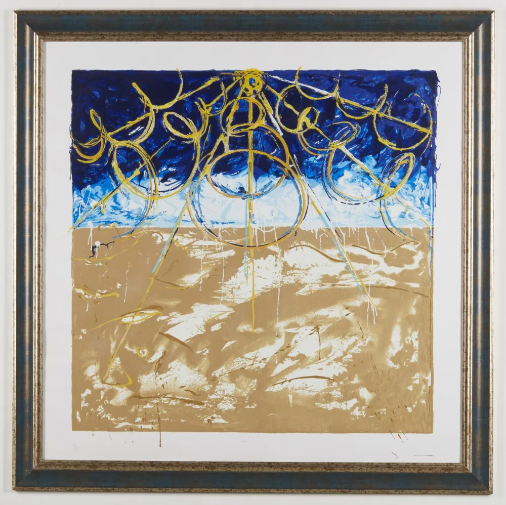 Сериграфия Schifano - Deserto