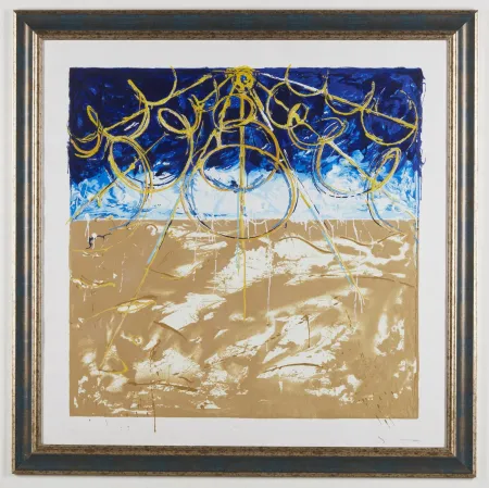 Сериграфия Schifano - Deserto