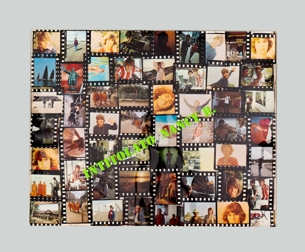 Литография Schifano - Intitolato a Nancy R.