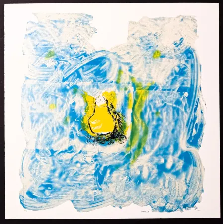 Литография Schifano - Mario Schifano (1934–1998) - In luce - Lithograph with screen printing on paper - 1988