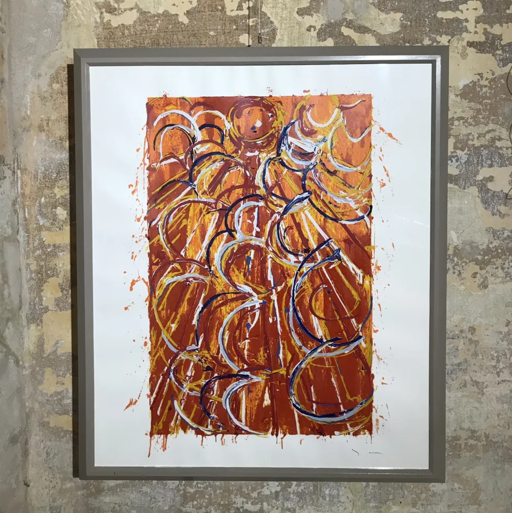 Многоэкземплярное Произведение Schifano - Nella vetrata rossa