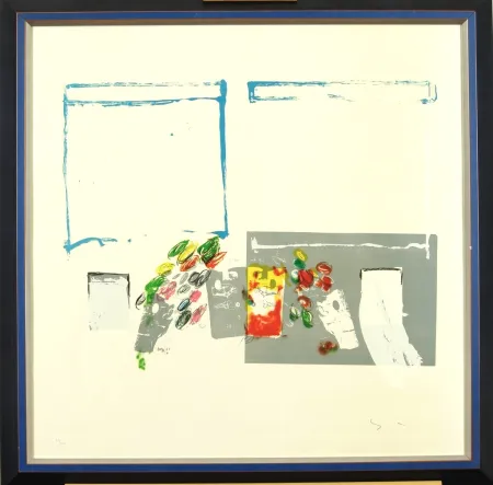 Литография Schifano - Pittore Italiano