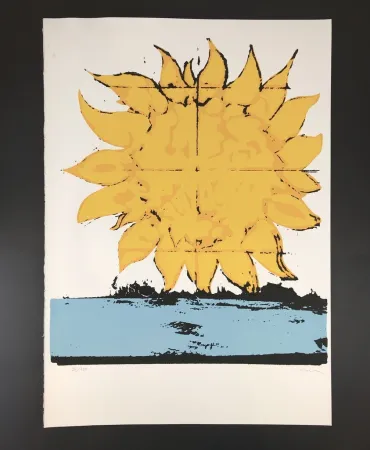 Сериграфия Schifano - SOLE MIO