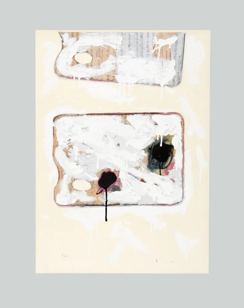 Сериграфия Schifano - Tavolozza