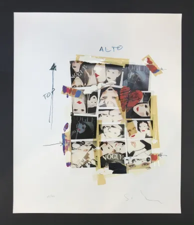 Многоэкземплярное Произведение Schifano - Untitled 