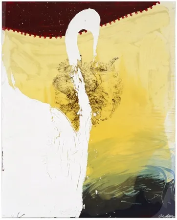 Сериграфия Schnabel - Bill (after short silence then)